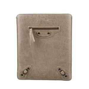 Balenciaga Leather Motocross iPad Cover